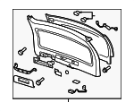 22853000 - Body: Lower Trim Panel for GM Image image