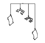 26298FN01A - : Hardware Kit for Subaru: Crosstrek Image