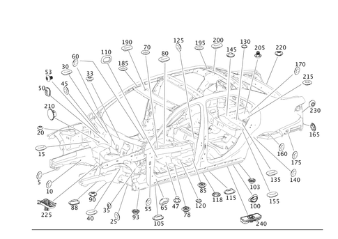 Verschluss-Scheiben, TÃ„Â‚Ä¹ÅŸllen for 2011 Mercedes-Benz E63 AMG #0