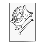 11870RCAA00 - Engine: Inner Timing Cover for Honda: Accord, Accord Crosstour, Crosstour, Odyssey, Passport, Pilot, Ridgeline Image