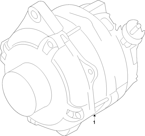 Alternator for 2023 Lincoln Aviator #1