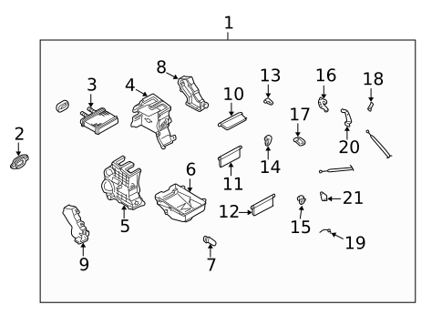 Heater Components for 2002 Nissan Sentra #0