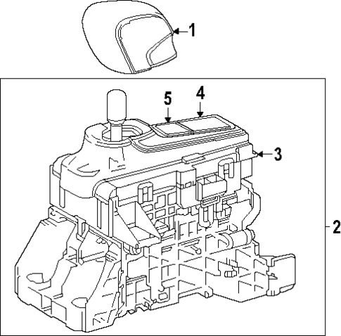 Center Console for 2025 Lexus TX500h #2