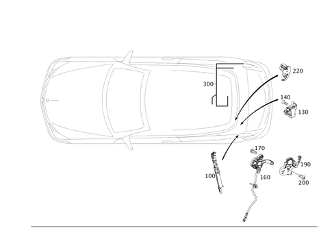 Folding Top Control for 2016 Mercedes-Benz E550 #0