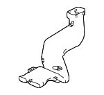 83331T2AA00ZA - Body: Rear Duct for Honda: Accord Image