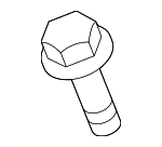 90105A0088 - Electrical: Buckle Bolt for Lexus: ES350, GX550, LX600, LX700h, NX250, NX350, NX350h, NX450h+, RC F, RC200t, RC300, RC350, RX400h, TX350, TX500h, TX550h+ Image