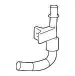 16207F0010 - Cooling System: By-Pass Pipe for Lexus Image