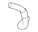 16267F0140 - Cooling System: By-Pass Hose for Lexus Image