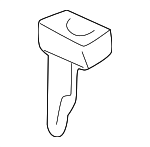 81144S0AJ01YA - Body: Headrest Guide for Honda: Civic, CR-V, Odyssey Image