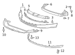 11570498 - Body: Lower Baffle Bolt for GM Image