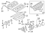 11428637821 - Engine: Oil Filter Housing Gasket for BMW Image