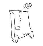 6241011020E2 - : Pillar Trim for Lexus: LC500, LC500h Image