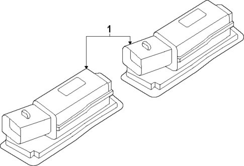 License Lamps for 2024 Porsche Cayenne #0