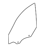 32132245 - : Door Glass for Volvo Image