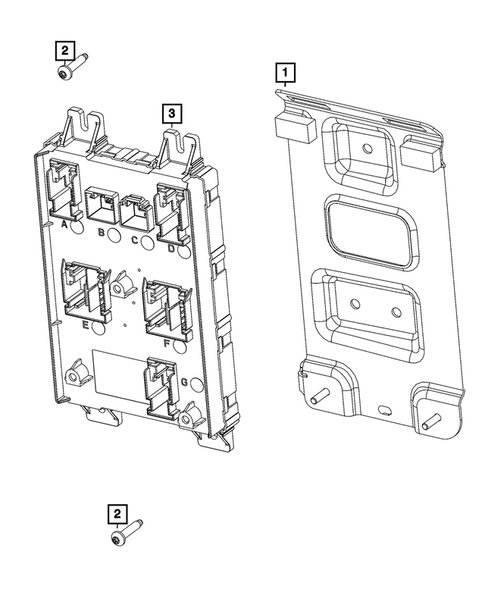 Keys, Modules and Engine Controllers for 2023 Chrysler Pacifica #10