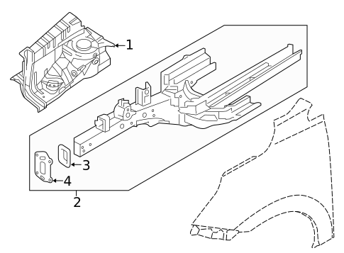 Inner Components for 2012 Hyundai Tucson #0