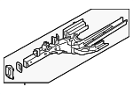 646012S400 - Body: Lower Rail for Hyundai Image