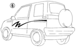 9910491002 - Accessories: Exterior Decal for Suzuki Image