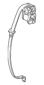 HNF7073AALEG - Electrical: Retractor Assembly for Jaguar Image