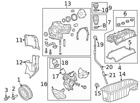 Engine Parts for 2019 Fiat 500 #2
