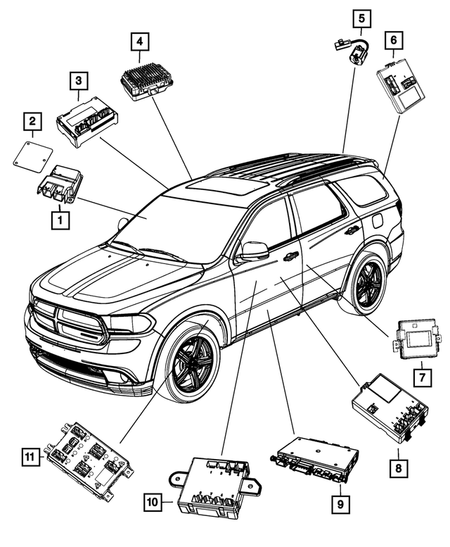 68354769AE - : Body Controller Module for Mopar Image