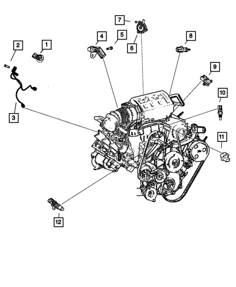 Sensors for 2011 Dodge Journey #6