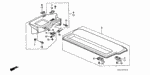 934040604007 - Interior/Bumper: BOLT-WASHER (6X40) for Honda Image