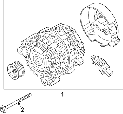 Alternator for 2025 BMW M4 #0