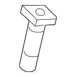 82143SDAA01ZA - Body: Headrest Guide for Honda: Accord, Accord Crosstour, Civic, Clarity, Crosstour, Insight, Pilot Image