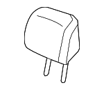 82140TR3A61ZA - : Headrest, Outer for Honda: Civic Image