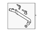 254703CGC0 - Cooling System: Inlet Pipe for Hyundai Image