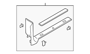 NL1Z7813209AA - : Front Sill Plate for Ford Image