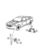 5035098AA - Electrical: Sensor Mounting Bracket for Mopar Image