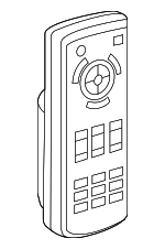 8617060120 - Electrical: Remote Control for Lexus: LX570, RX350, RX450h Image
