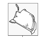 64721WB002 - Body: Trunk Side Trim for Scion: iA | Toyota: Yaris, Yaris iA Image