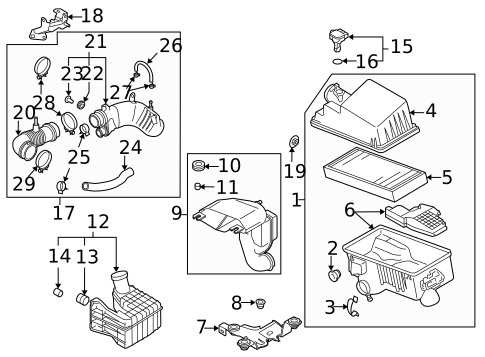 Filters for 2009 Mazda CX-7 #0