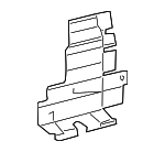 9065050188 - Body: Side Shield for MB Vans Image