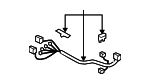 886056A180 - Body: Harness for Lexus: LX570 Image