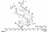 51437024756 - : Trim Panel C-Column, Rear Right for BMW Image