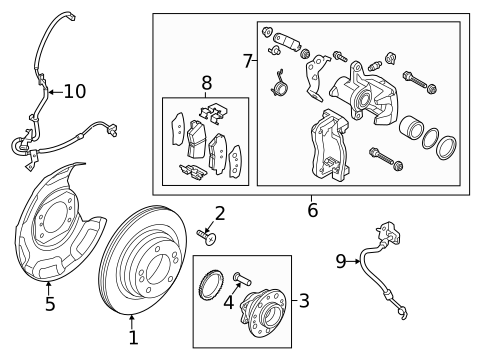 Rear Brakes for 2017 Kia Forte #0