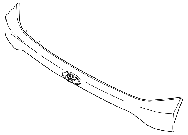 HT4Z-13A565-G Edge OEM Genuine Ford Rear Tail Lamp Reflector Panel