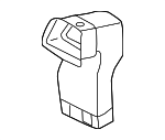 872120C040 - Body: Lower Duct for Toyota: Sequoia, Tundra Image