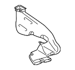 872160C070 - Body: Rear Duct for Toyota: Sequoia, Tundra Image