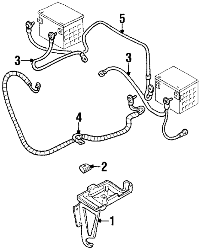 12157432 - Electrical: Positive Cable for GM Image