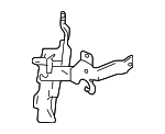 37821RNAA00 - : Bracket for Honda Image