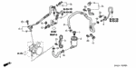 79746SL4003 - Chassis: CLAMP, HEATER HOSE for Honda Image