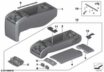 52207269493 - : Cup Holder for BMW Image
