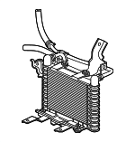 255005WLA02 - : Trans Cooler for Honda: Clarity Image