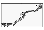 LR035552 - Cooling System: Hose &amp; Tube Assembly for Land-Rover Image