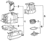 8715016250 - HVAC: Heater Assembly for Toyota Image